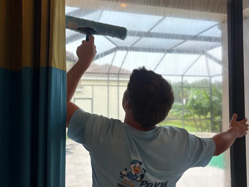Interior Window Cleaning in Tampa by Pelican Exteriors
